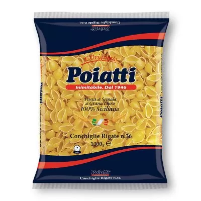 Poiatti Pasta #036 Conchiglie Rigate