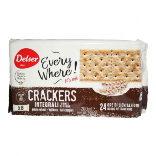 Delser Crackers Whole Wheat