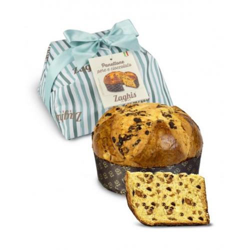 Zaghis Panettone Auguri Pear & Chocolate
