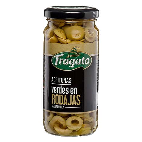 Fragata Olives Sliced Green