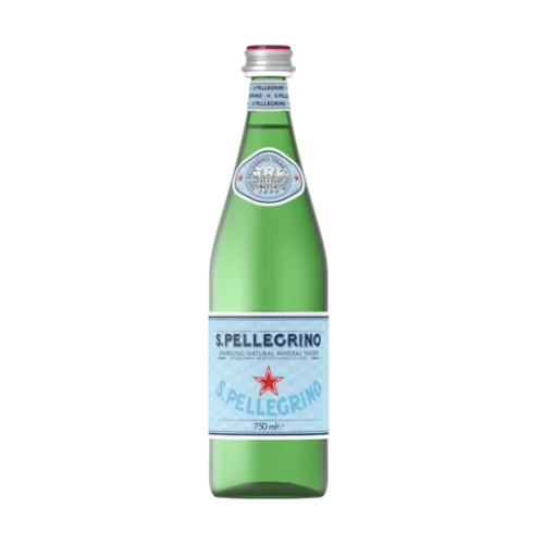 San Pellegrino Sparkling Mineral Water (in glass)