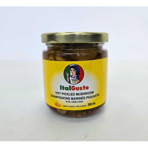 ItalGusto Mushrooms Hot in Oil