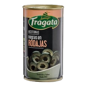 Fragata Olives Sliced Black Tin