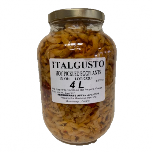 ItalGusto Eggplants Hot in Oil