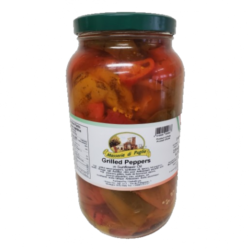 Masseria di Puglia Peppers Roasted in Sunflower oil