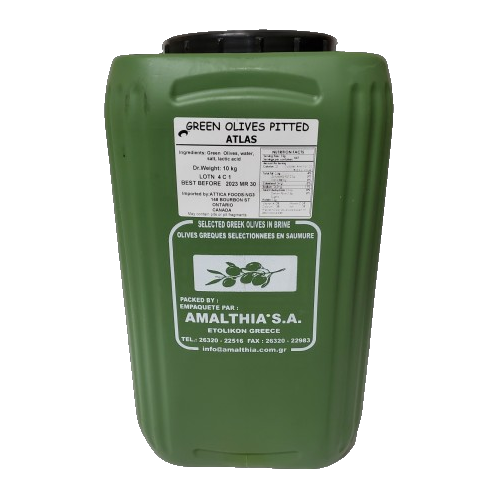 Attica Olives Pitted Atlas Green
