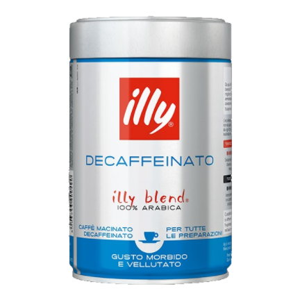Illy Coffee Decaffinated Espresso Ground