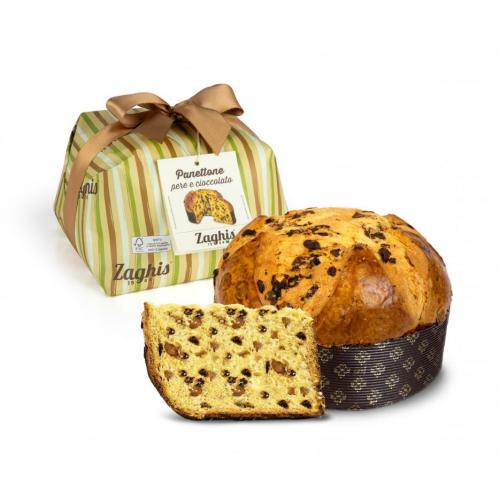Zaghis Panettone Regale Pere e Cioccolato / Pears and Chocolate