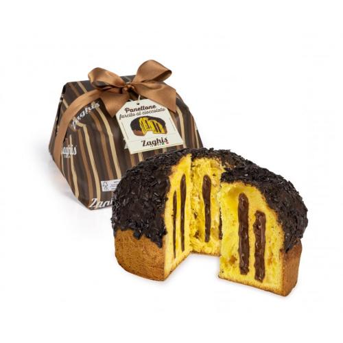Zaghis Panettone Regale Farcito Cioccolato / Filled w/Chocolate Cream