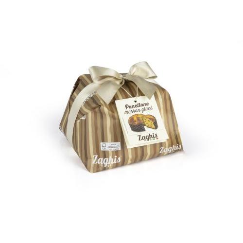 Zaghis Panettone Regale Marron Glace