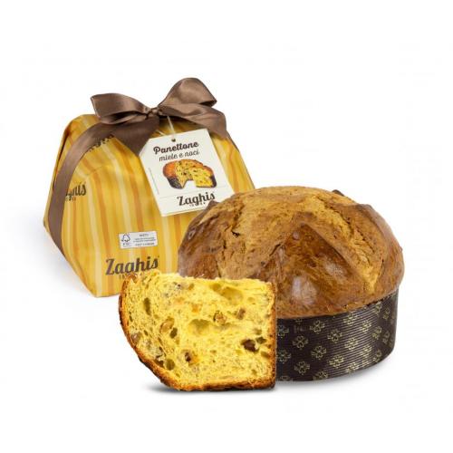 Zaghis Panettone Regale Miele e Noci / Honey and Walnuts