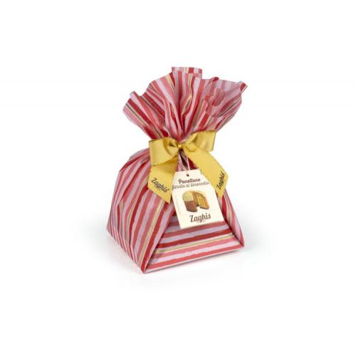 Zaghis Panettone Lux'or Farcito Limoncello Rosso / Filled with Limoncello Cream - Red