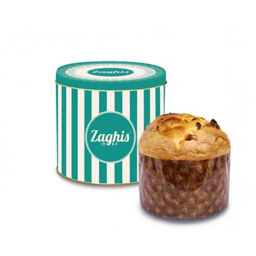 Zaghis Panettone Tradizionale Scatola in Latta / High Tin Box