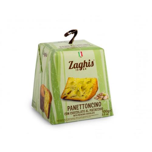 Zaghis Panettoncino Cioccolato di Pistacchio