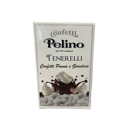 Confetti Pelino Tenerelli Panna e Gianduia 12 x 150G