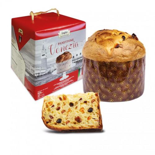 Zaghis Panettone Croccale / Filled w/Chocolate and Crispy Rice