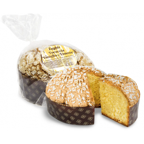 Zaghis Focaccia Lemon & Vanilla Bourbon