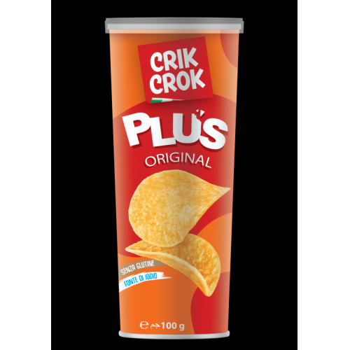 Crik Crok Plus Chips Original