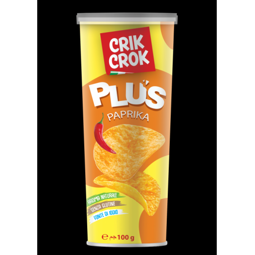 Crik Crok Plus Chips Paprika