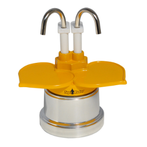Top Moka You&Me Coffee Maker Silver/Yellow