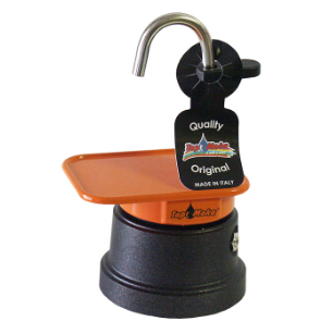 Top Moka Mini Coffee Maker Teflon/Orange