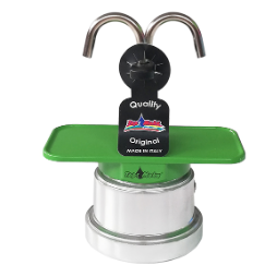 Top Moka Mini Coffee Maker Silver/Green