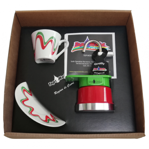 Top Moka Mini Coffee Maker Italy Gift Box