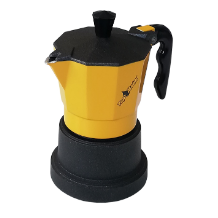 Top Moka Top Coffee Maker Teflon/Yellow