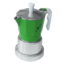 Top Moka Top Coffee Maker Silver/Green