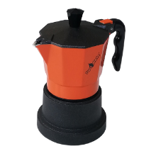 Top Moka Top Coffee Maker Teflon/Orange