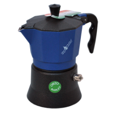 Top Moka Barley Testa Rossa Coffee Maker Blue