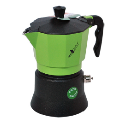 Top Moka Barley Testa Rossa Coffee Maker Green