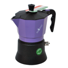 Top Moka Barley Testa Rossa Coffee Maker Light Blue