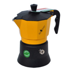 Top Moka Barley Testa Rossa Coffee Maker Yellow