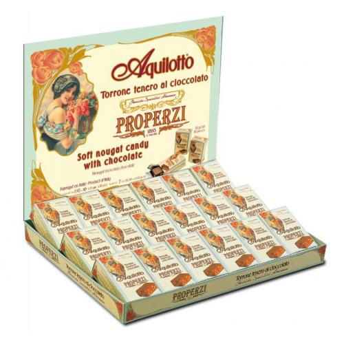 Properzi Torroncini Teneri al Cioccolato con Nocciole in Gift Box