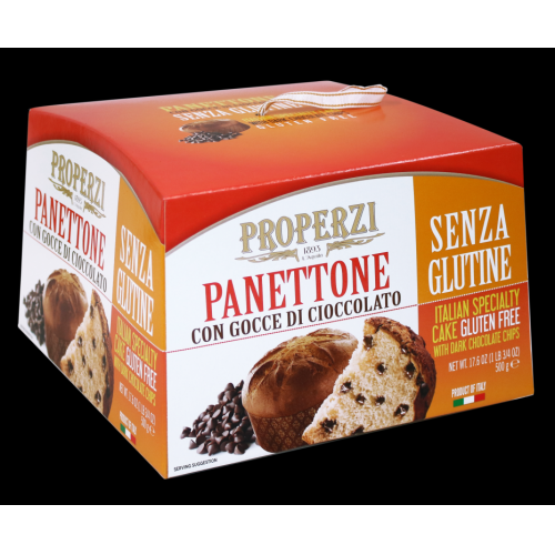 Properzi Panettone with Chocolate Chips Gluten Free