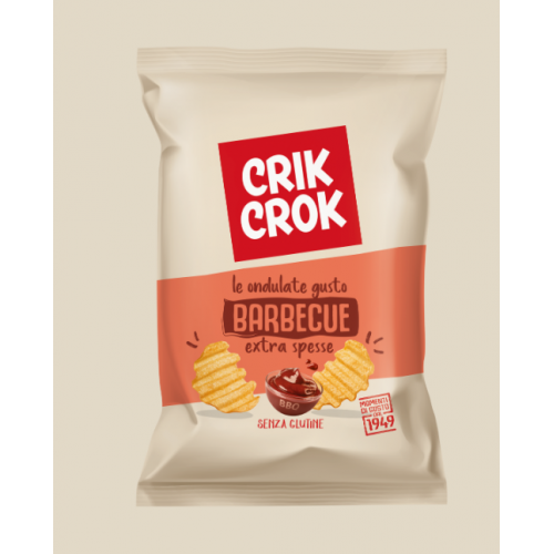 Crik Crok Ondulate Chips Extra Thick BBQ
