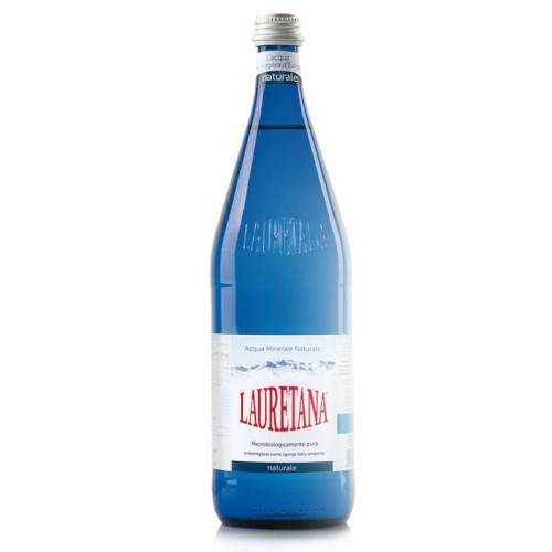 Lauretana Natural Mineral Water in Glass Bottle