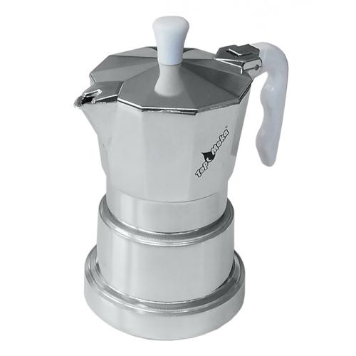 Top Moka Top Coffee Maker Silver/Silver