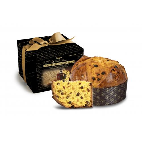 Zaghis Traditional Panettone w/Grappa di Amarone Barriccata Bottega