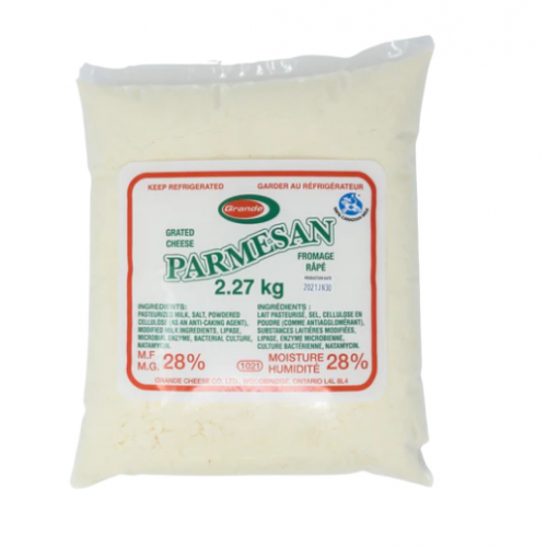 Grande Grated Parmesan Mix 60%