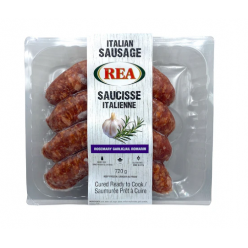 Rea Frozen Rosemary & Garlic Sausage