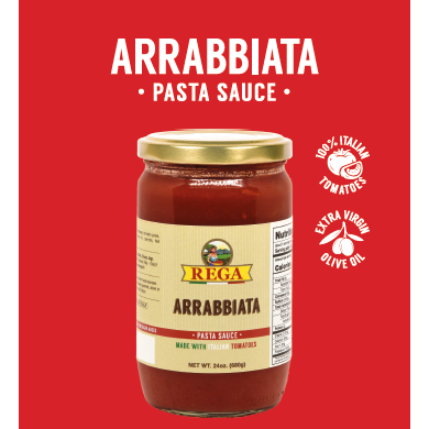 Rega Arrabbiata Ready Pasta Sauce