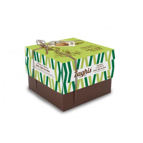 Zaghis Panettone 'La Duchessa' Dubai Chocolate Style & Pistachio