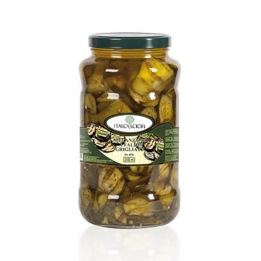 ItalCarciofi Grilled Eggplants Slices in Oil