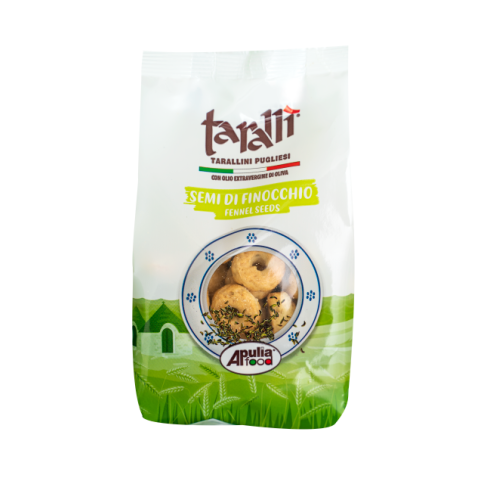 Tarallì Fennel Seeds Apulian Taralli