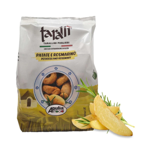 Tarallì Potatoes & Rosemary Apulian Taralli in Multipack